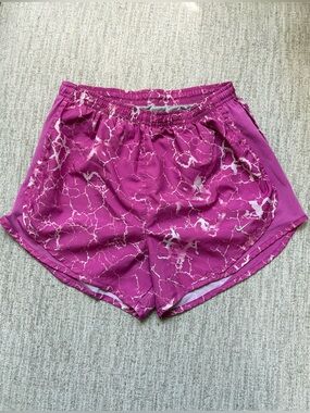 Nike Women’s Pink Marble Athletic Shorts